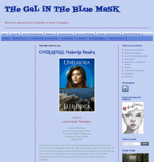The Gal in the Blue Mask