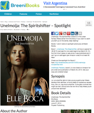 Unelmoija: The Spiritshifter breenbooks.com